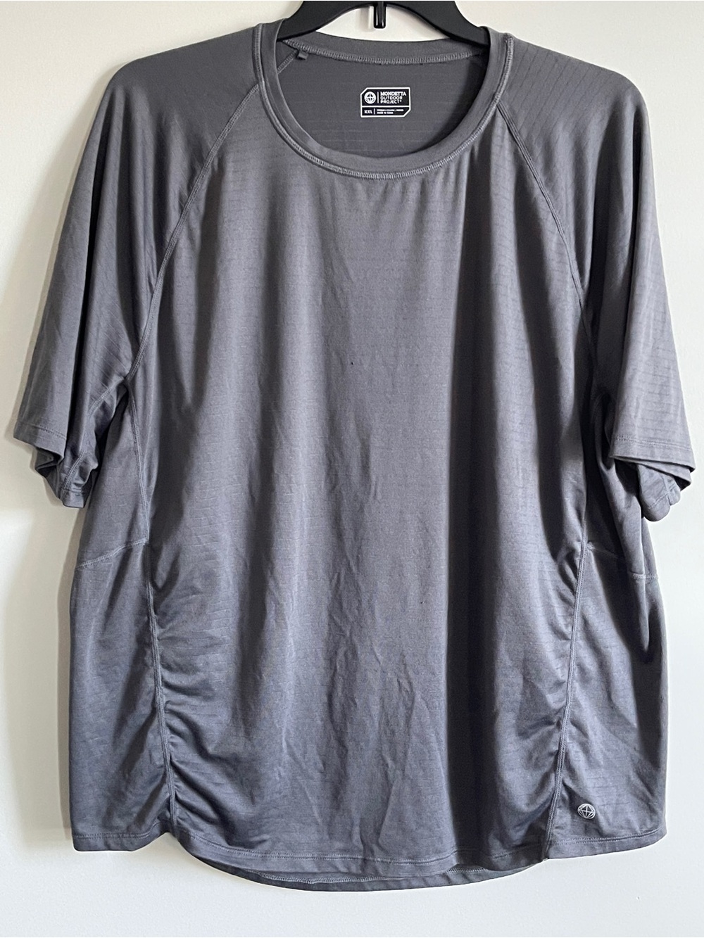Mondetta Women’s Gray Performance Short Sleeve Tee XXL